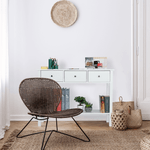 Casa si Gradina - Mobilier - Mese si birouri - Masute de cafea - Masuta tip consola, alb, NITRO - Infinity.ro