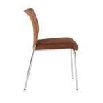 Casa si Gradina - Mobilier - Scaune si fotolii - Scaune - Scaun de birou, maro/crom, ALTAN - Infinity.ro