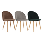 Casa si Gradina - Mobilier - Scaune si fotolii - Scaune - Scaun dining, smarald, FLUFFY - Infinity.ro