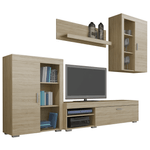 Casa si Gradina - Mobilier - Seturi de mobilier - Seturi living - Perete living, stejar sonoma, MYSTIE - Infinity.ro
