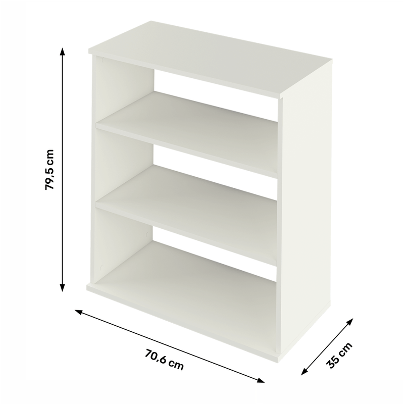 Casa si Gradina - Mobilier - Biblioteci si rafturi - Rafturi - Raft, alb, RESITA TYP 4 - Infinity.ro
