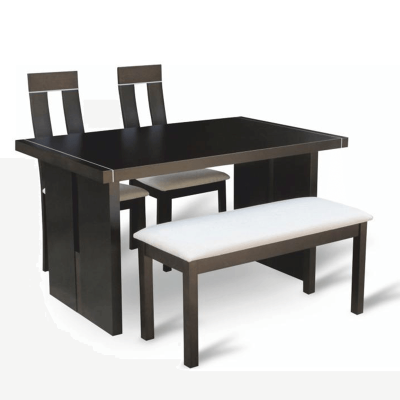 Casa si Gradina - Mobilier - Scaune si fotolii - Scaune - Scaun din lemn, wenge/textil bej magnolie, DESI NEW - Infinity.ro