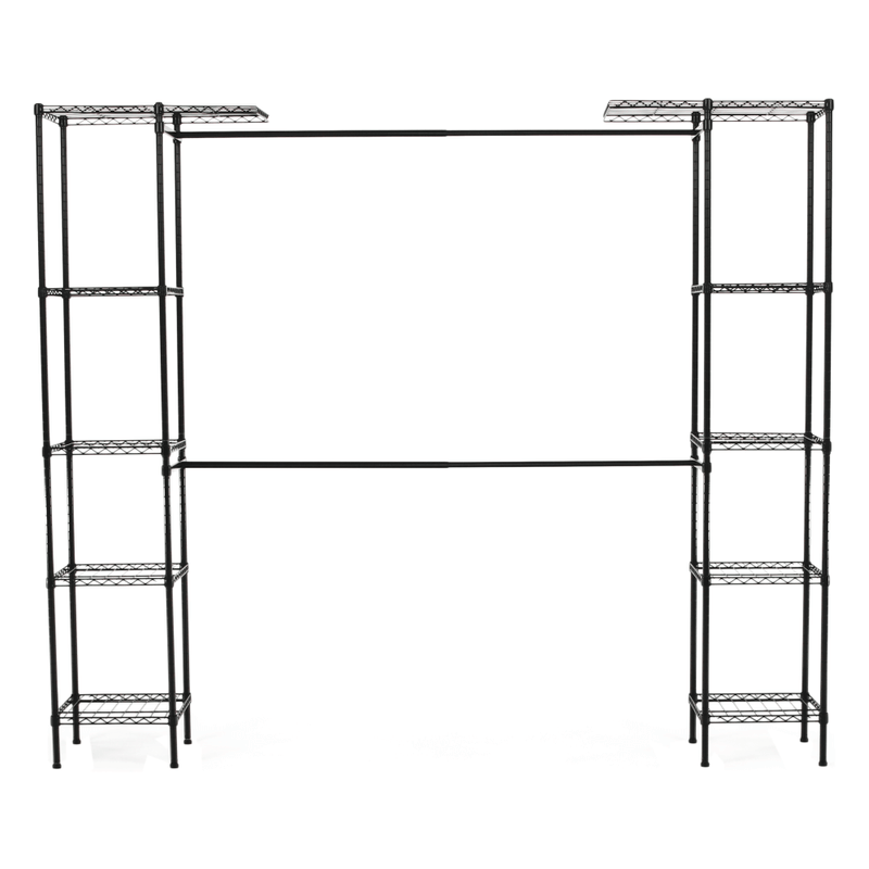 Casa si Gradina - Mobilier - Biblioteci si rafturi - Rafturi - Raft reglabil, negru, GELBAN - Infinity.ro