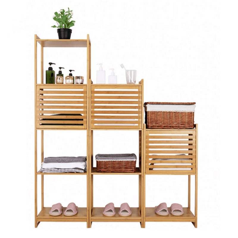 Casa si Gradina - Mobilier - Biblioteci si rafturi - Etajere - Etajera, bambus natural, SELENE TYP 1 - Infinity.ro