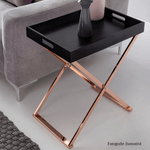Casa si Gradina - Mobilier - Mese si birouri - Masute de cafea - Masuta de servire, negru/miere, MASINO - Infinity.ro