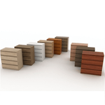 Casa si Gradina - Mobilier - Comode si corpuri - Comode - Comoda cu 4 sertare, stejar sonoma, HANY NEW 014 - Infinity.ro