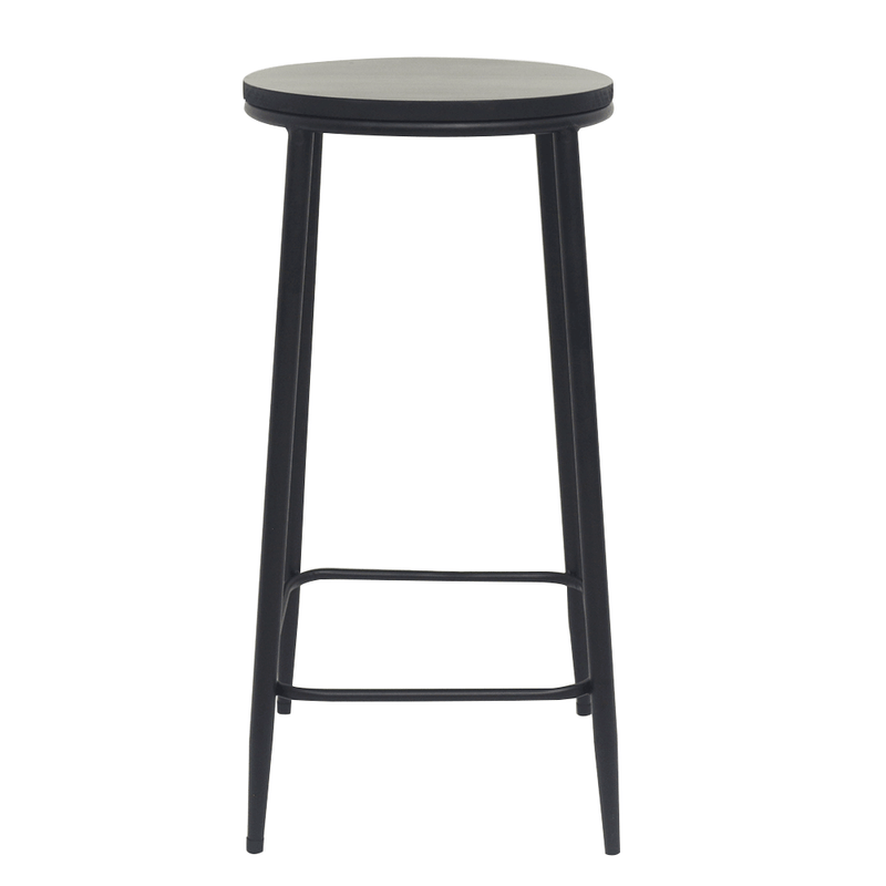 Casa si Gradina - Mobilier - Scaune si fotolii - Scaune - Scaun de bar, negru, HAMIA - Infinity.ro