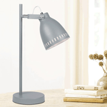 Casa si Gradina - Corpuri si surse de iluminat - Veioze si lampi - Veioze - Lampa de masa, gri / metal, AIDEN TIP 1 - Infinity.ro
