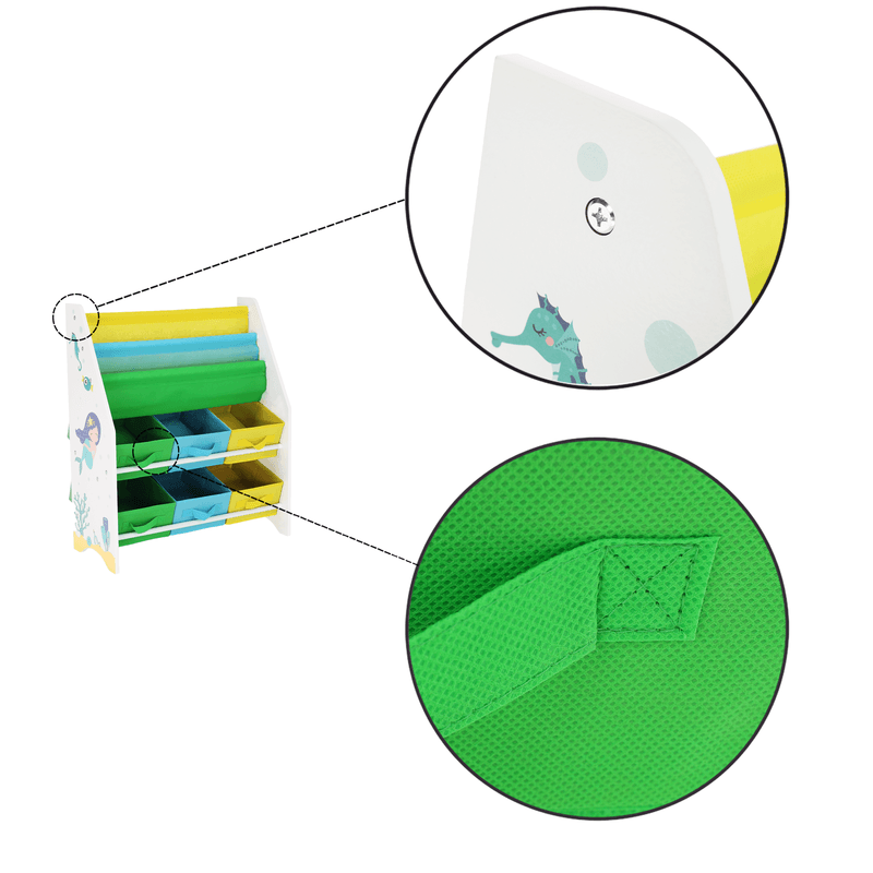 Casa si Gradina - Constructii - Depozitare, transport si protectie - Rafturi, fisete si vestiare - Organizator / raft pentru jucarii, multicolor / model, NOMITO TIP 1 - Infinity.ro