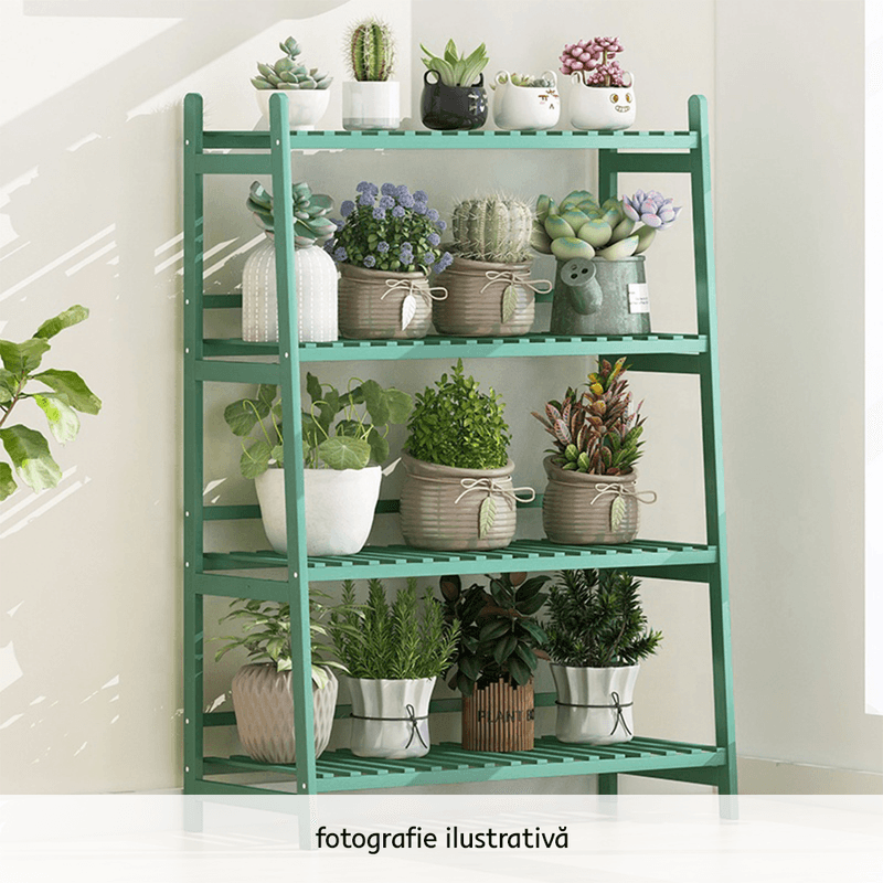 Casa si Gradina - Mobilier - Biblioteci si rafturi - Rafturi - Raft pliant, verde mentol, NEPEL TIP 4 - Infinity.ro