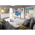 Casa si Gradina - Mobilier - Mese si birouri - Mese bucatarie si dining - Masa de luat masa pliabila, alba, 160-200x91 cm, ARYAN - Infinity.ro