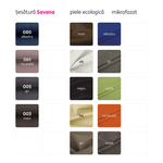 Casa si Gradina - Mobilier - Scaune si fotolii - Fotolii - Fotoliu de club dublu, piele ecologica portocalie, CUBA - Infinity.ro