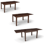 Casa si Gradina - Mobilier - Mese si birouri - Mese bucatarie si dining - Masa dining, extensibila, wenge, 120-240x90 cm, FARO - Infinity.ro