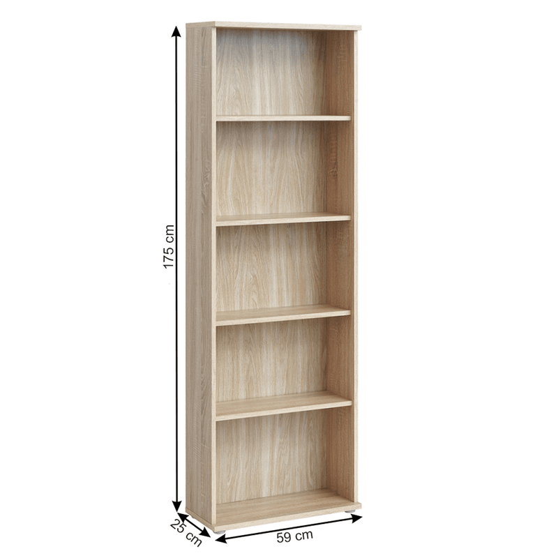 Casa si Gradina - Mobilier - Dulapuri si sifoniere - Dulapuri - Dulap biblioraft, stejar sonoma, EMIO TYP 08 - Infinity.ro