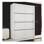 Casa si Gradina - Mobilier - Dulapuri si sifoniere - Dulapuri - Dulap cu usi glisante, alb/negru, MERINA 150 - Infinity.ro