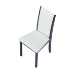 Casa si Gradina - Mobilier - Scaune si fotolii - Scaune - Scaun, wenge/piele eco alb, VENIS NEW - Infinity.ro