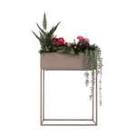 Casa si Gradina - Gradinarit si plante - Plante si ghivece - Ghivece si suporturi - Ghiveci de flori din metal multifunctional, gri deschis Taupe, INDIZE TYP 3 WL4214 - Infinity.ro
