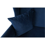 Casa si Gradina - Mobilier - Canapele si coltare - Coltare - Coltar extensibil, material textil albastru, COLUMBUS - Infinity.ro