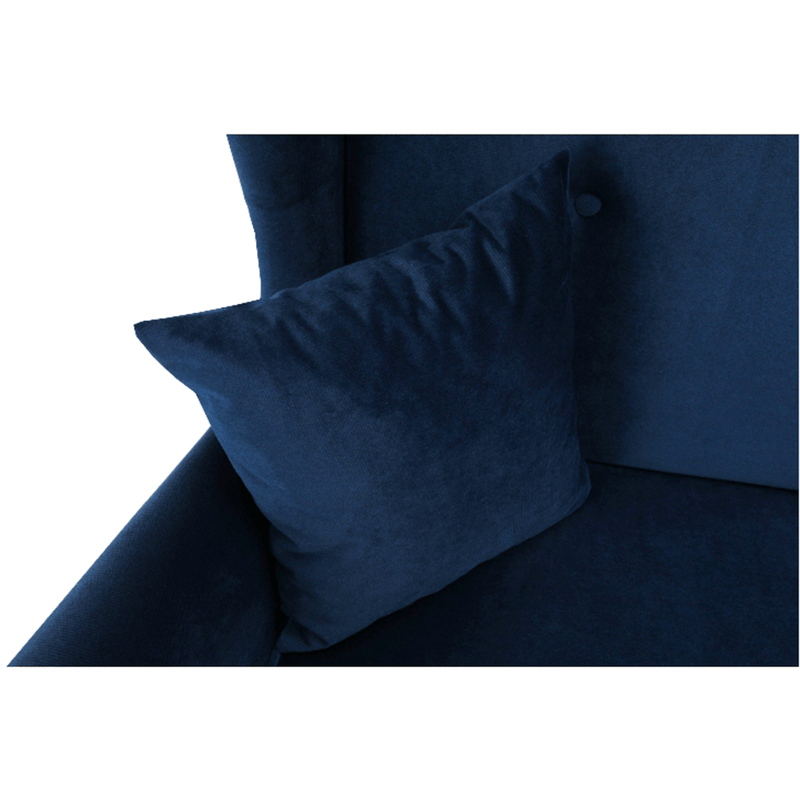 Casa si Gradina - Mobilier - Canapele si coltare - Coltare - Coltar extensibil, material textil albastru, COLUMBUS - Infinity.ro