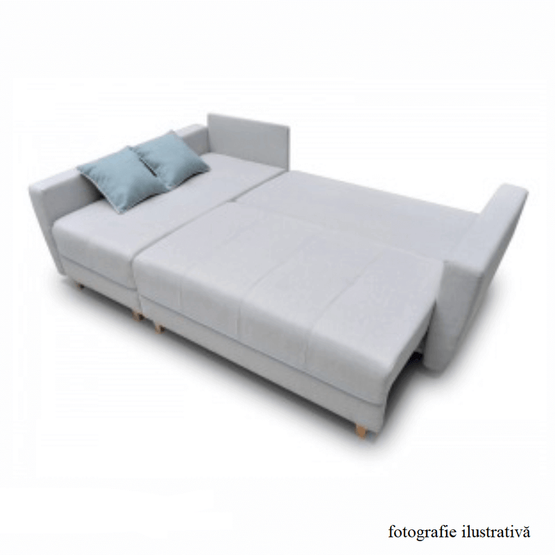 Casa si Gradina - Mobilier - Canapele si coltare - Coltare - Coltar, maro/maro deschis, dreapta, HAKAN - Infinity.ro