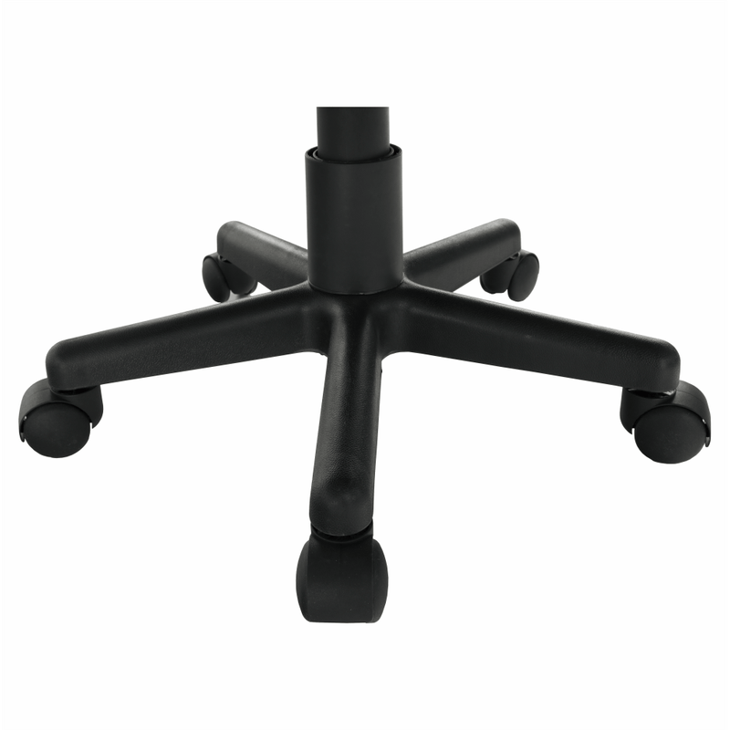Casa si Gradina - Mobilier - Scaune si fotolii - Fotolii - Fotoliu de birou, piele ecologica neagra / portocalie, MADAN NEW - Infinity.ro
