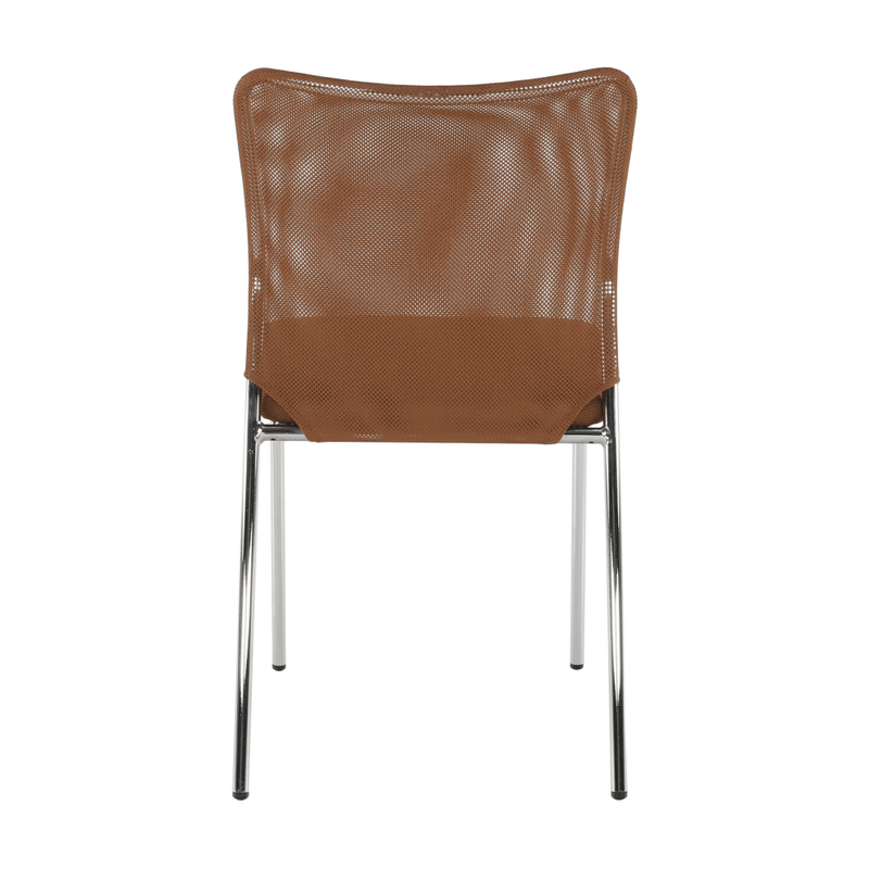 Casa si Gradina - Mobilier - Scaune si fotolii - Scaune - Scaun de birou, maro/crom, ALTAN - Infinity.ro
