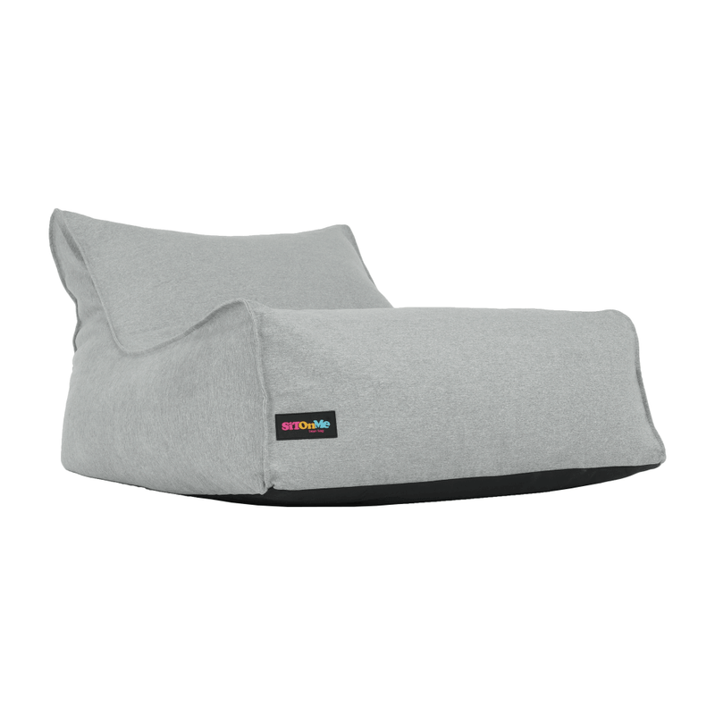 Casa si Gradina - Mobilier - Scaune si fotolii - Fotolii - Fotoliu tip sac, material textil gri deschis, EGALEO - Infinity.ro