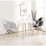Casa si Gradina - Mobilier - Scaune si fotolii - Fotolii - Fotoliu, tesatura gri/fag, DAREL 2 NEW - Infinity.ro
