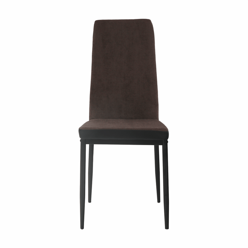 Casa si Gradina - Mobilier - Scaune si fotolii - Scaune - Scaun bucatarie, maro inchis/negru, ENRA - Infinity.ro