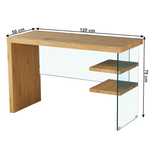 Casa si Gradina - Mobilier - Comode si corpuri - Console - Masa tip consola/masa de scris, stejar, ENRIK - Infinity.ro