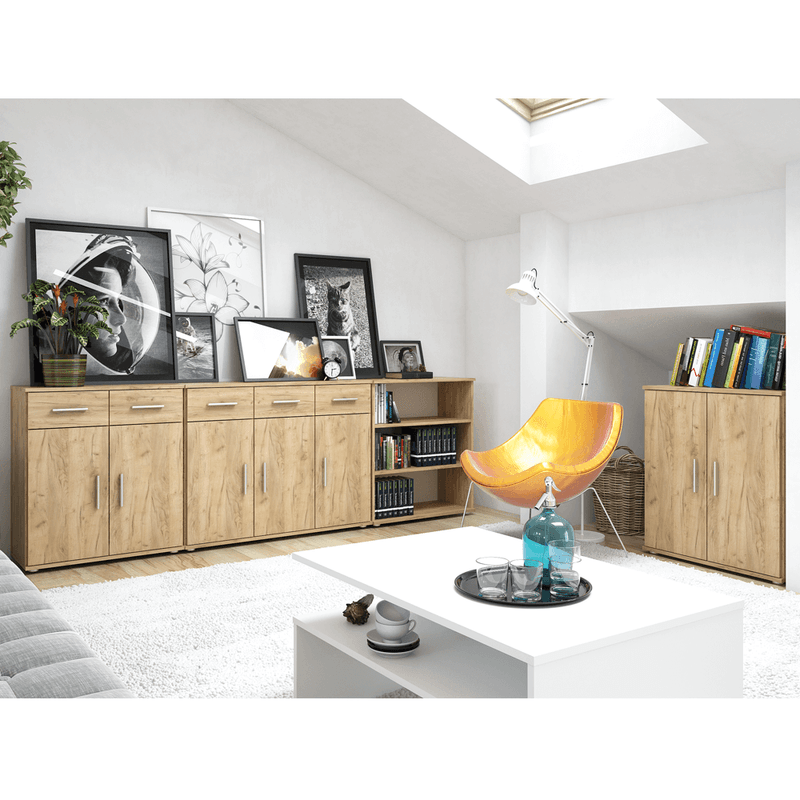 Casa si Gradina - Mobilier - Comode si corpuri - Comode - Scrin, stejar artisan, RESITA TYP 2 - Infinity.ro