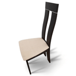 Casa si Gradina - Mobilier - Scaune si fotolii - Scaune - Scaun din lemn, wenge/textil bej magnolie, DESI NEW - Infinity.ro