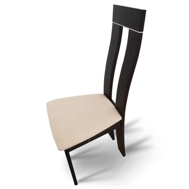 Casa si Gradina - Mobilier - Scaune si fotolii - Scaune - Scaun din lemn, wenge/textil bej magnolie, DESI NEW - Infinity.ro