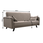Casa si Gradina - Mobilier - Canapele si coltare - Canapele - Canapea, bej, PRIMO - Infinity.ro