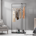 Casa si Gradina - Mobilier - Organizare si depozitare - Cuiere - Cuier modern, negru/marmura, DEBRO - Infinity.ro