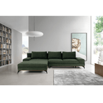 Casa si Gradina - Mobilier - Canapele si coltare - Canapele - Canapea, verde, model stanga, SELBY - Infinity.ro