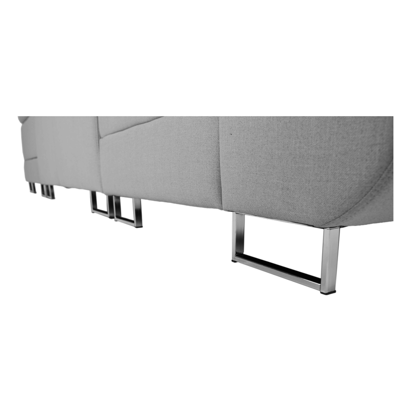 Casa si Gradina - Mobilier - Canapele si coltare - Coltare - Coltar, gri deschis, model dreapta, AMARETO U - Infinity.ro