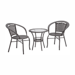 Casa si Gradina - Gradina si terasa - Mobilier exterior - Canapele si fotolii gradina - Fotoliu de gradina, maro, LASAN - Infinity.ro