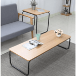 Casa si Gradina - Mobilier - Mese si birouri - Masute de cafea - Masa laterala, stejar / negru, LAVERNE TYPE 3 - Infinity.ro