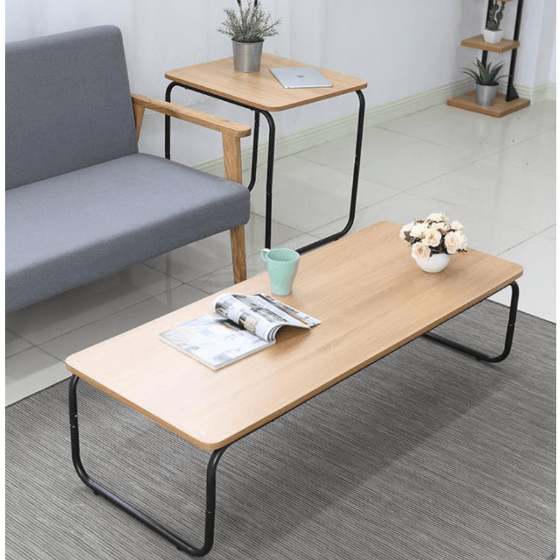 Casa si Gradina - Mobilier - Mese si birouri - Masute de cafea - Masa laterala, stejar / negru, LAVERNE TYPE 3 - Infinity.ro