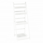 Casa si Gradina - Mobilier - Biblioteci si rafturi - Etajere - Etajera multifunctionala, alb, lemn masiv, ALASKA - Infinity.ro