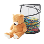 Market - Spalare si intretinere rufe - Uscatoare de rufe si accesorii - Cos pentru rufe/jucarii, gri, FOREL - Infinity.ro