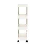 Casa si Gradina - Mobilier - Biblioteci si rafturi - Etajere - Etajera mobila, alb, DALEM - Infinity.ro