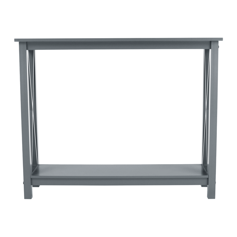 Casa si Gradina - Mobilier - Mese si birouri - Masute de cafea - Masuta tip consola, gri inchis, SONET - Infinity.ro