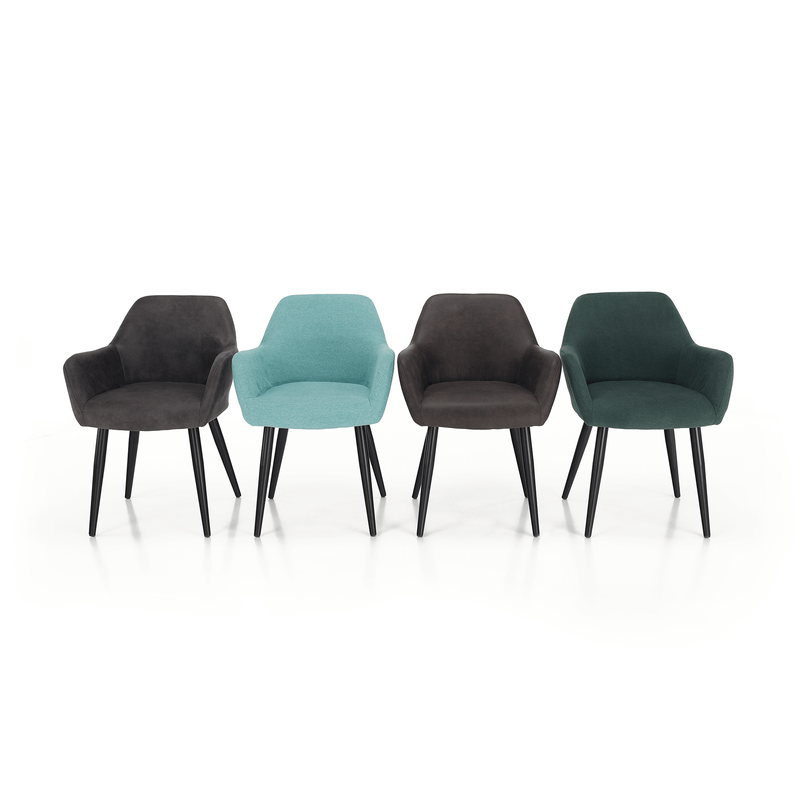 Casa si Gradina - Mobilier - Scaune si fotolii - Fotolii - Fotoliu design, verde / negru, LACEY - Infinity.ro