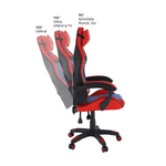 Casa si Gradina - Mobilier - Scaune si fotolii - Scaune - Scaun de birou / joc, albastru / rosu, SPIDEX - Infinity.ro