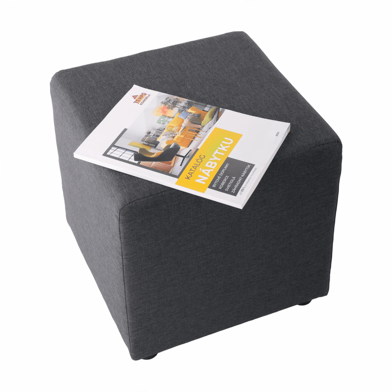 Casa si Gradina - Mobilier - Scaune si fotolii - Tabureti - Taburet, gri, BRAULIO - Infinity.ro