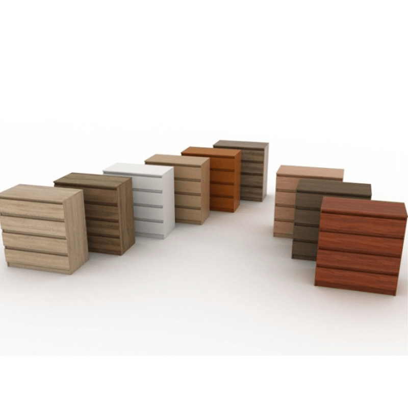 Casa si Gradina - Mobilier - Comode si corpuri - Comode - Comoda cu 4 sertare, stejar sonoma, HANY NEW 004 - Infinity.ro