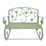 Casa si Gradina - Gradina si terasa - Mobilier exterior - Bancute de gradina - Banca metalica balansoar, neomint, WILIO - Infinity.ro