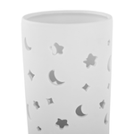 Casa si Gradina - Corpuri si surse de iluminat - Veioze si lampi - Veioze - Lampa de masa din ceramica, model alb / luna, DANAR - Infinity.ro